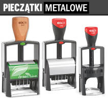 Pieczątki metalowe